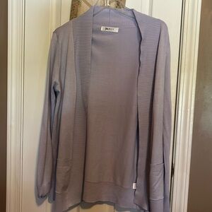 Lavender cardigan , worn once